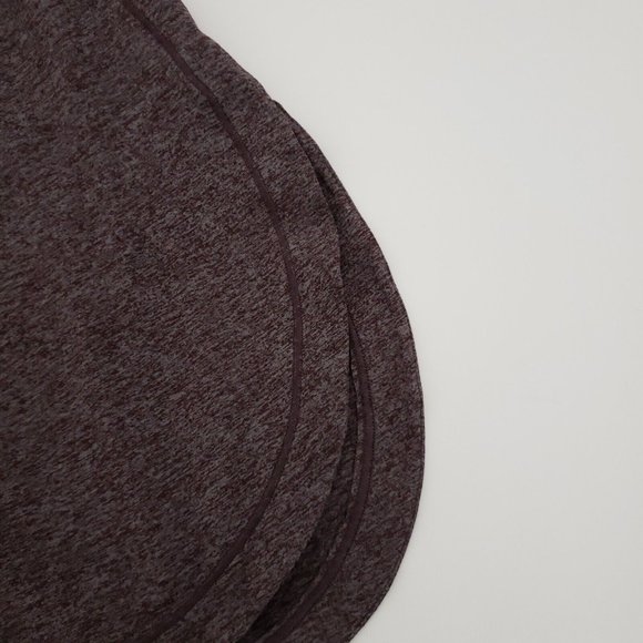 New Athleta Uptempo Hoodie Sweatshirt Aubergine Heathered Purple XS NWT - Picture 13 of 14